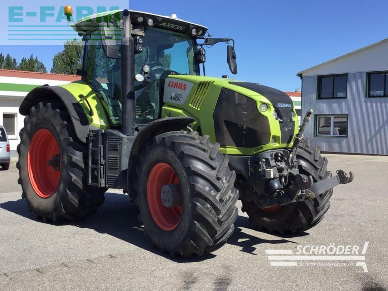 CLAAS axion 870 cmatic rtk CMATIC - Трактор: фото 1 CLAAS axion 870 cmatic rtk CMATIC - Трактор: фото 1