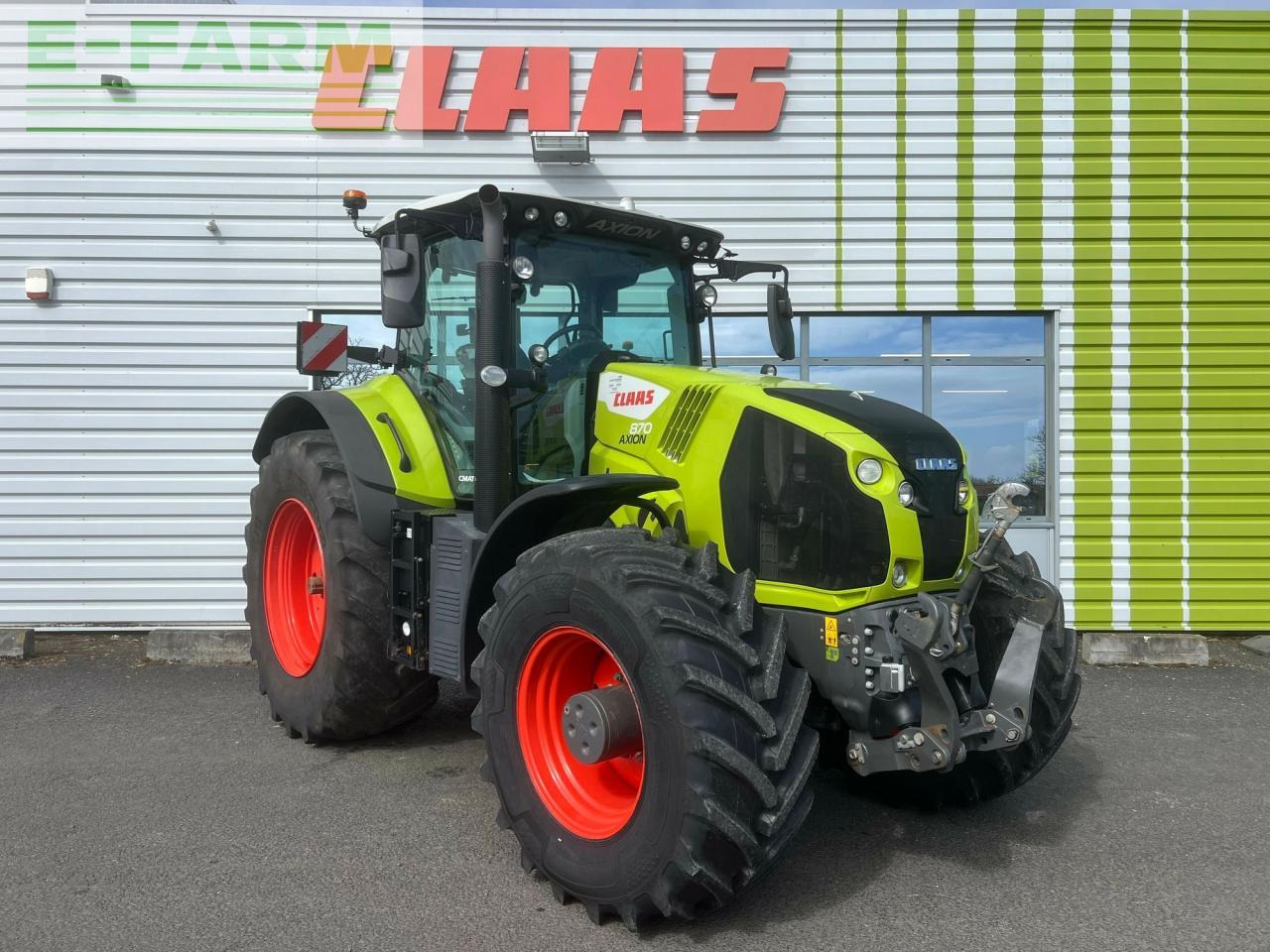 CLAAS axion 870 cmatic s5 sur mesure CMATIC - Трактор: фото 1 CLAAS axion 870 cmatic s5 sur mesure CMATIC - Трактор: фото 1