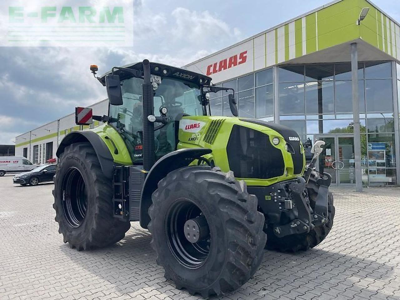 CLAAS axion 870 cmatic - stage v CMATIC - Трактор: фото 1 CLAAS axion 870 cmatic - stage v CMATIC - Трактор: фото 1