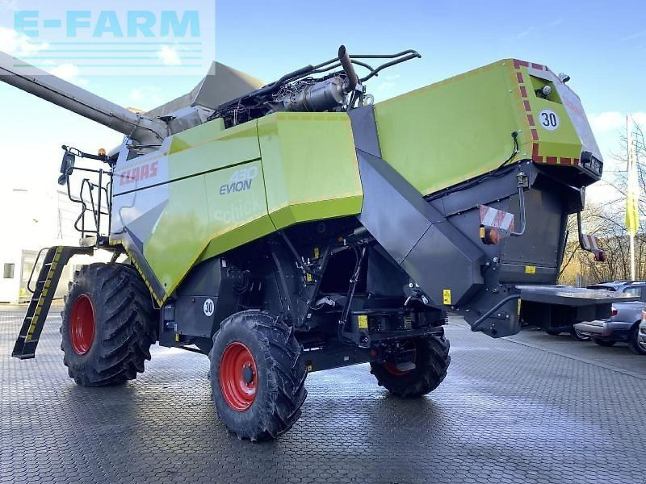 CLAAS evion 430+cerio 620+tw - Зернозбиральний комбайн: фото 4 CLAAS evion 430+cerio 620+tw - Зернозбиральний комбайн: фото 4