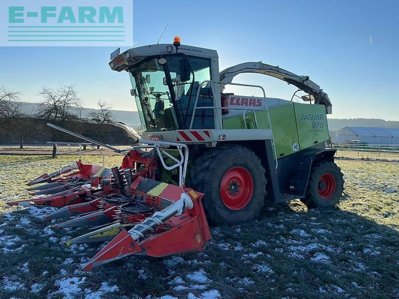 CLAAS jaguar 870 speedstar + kemper 360 plus + pick-up top! - Кормозбиральний комбайн: фото 5 CLAAS jaguar 870 speedstar + kemper 360 plus + pick-up top! - Кормозбиральний комбайн: фото 5