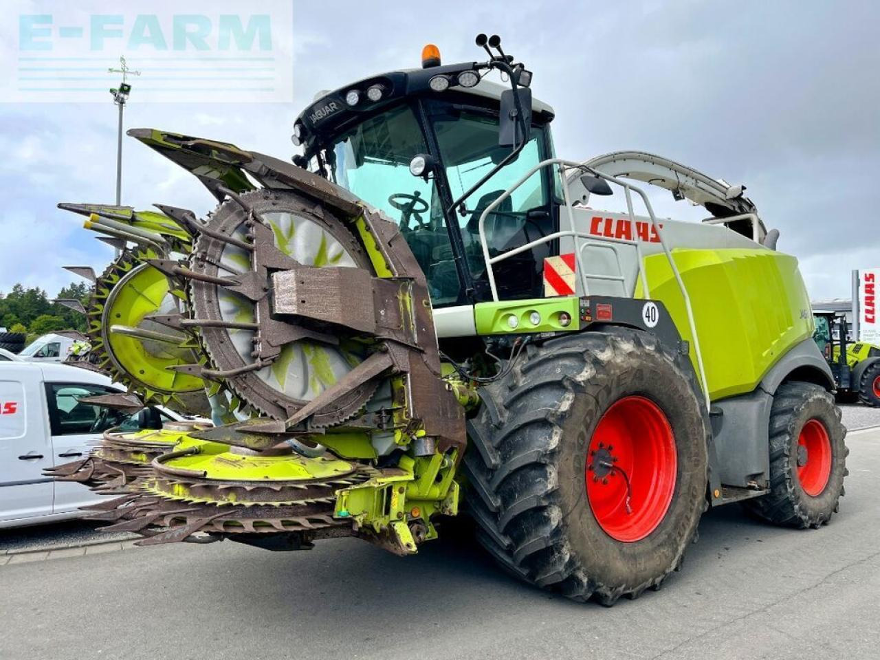 CLAAS jaguar 940 (494), orbis 600 ac ts pro, pick up 3 - Кормозбиральний комбайн: фото 1 CLAAS jaguar 940 (494), orbis 600 ac ts pro, pick up 3 - Кормозбиральний комбайн: фото 1