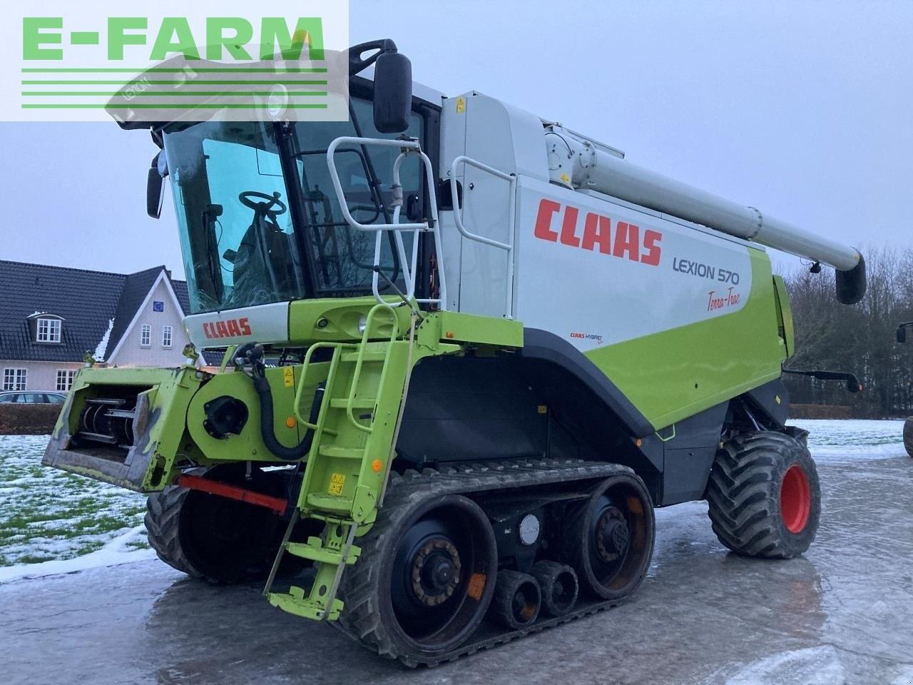 CLAAS lexion 570 tt 4-wd - Зернозбиральний комбайн: фото 1 CLAAS lexion 570 tt 4-wd - Зернозбиральний комбайн: фото 1