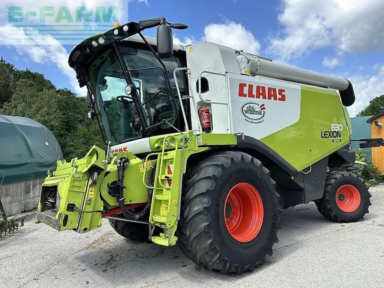 CLAAS lexion 630 montana - Зернозбиральний комбайн: фото 1 CLAAS lexion 630 montana - Зернозбиральний комбайн: фото 1