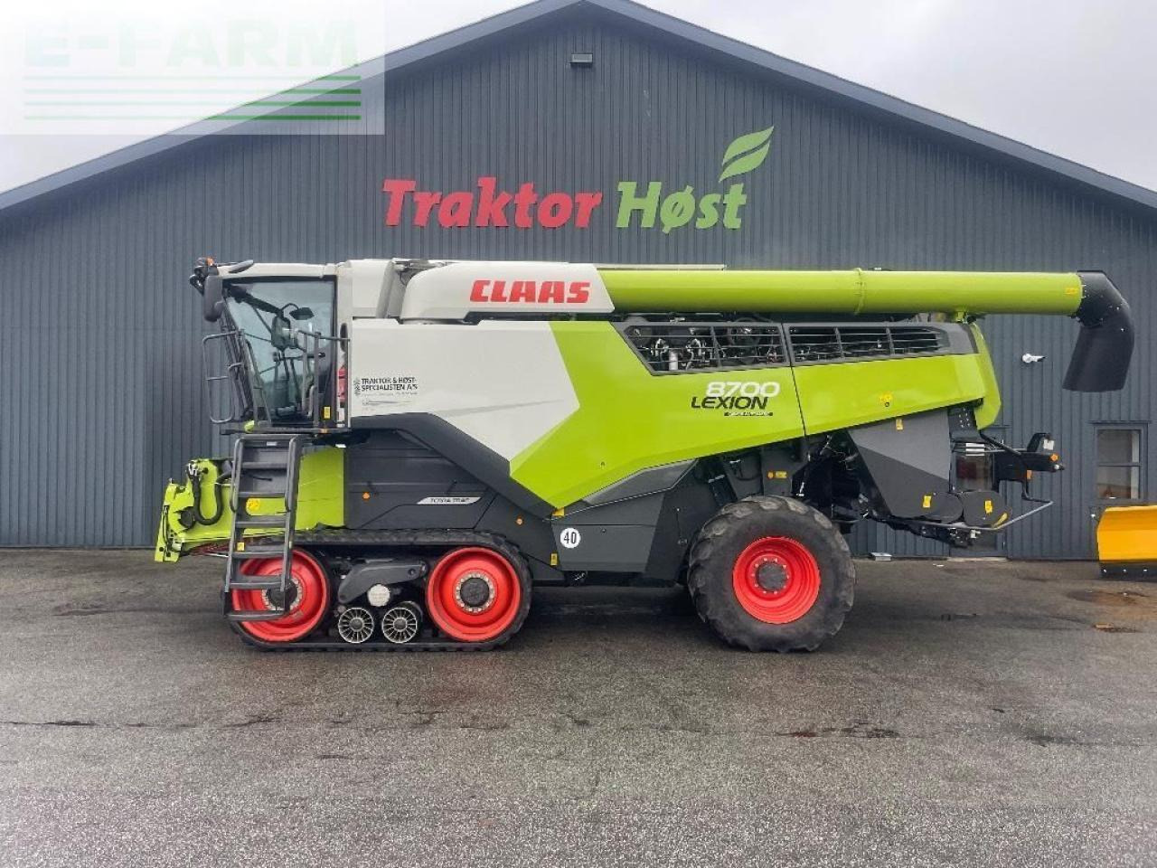 CLAAS lexion 8700 terra trac - Зернозбиральний комбайн: фото 1 CLAAS lexion 8700 terra trac - Зернозбиральний комбайн: фото 1