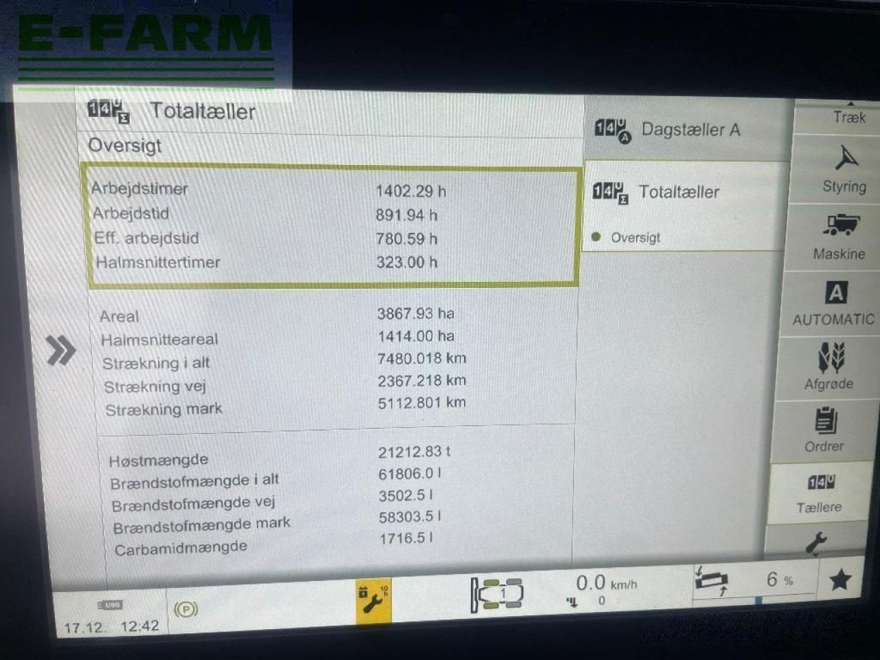 Зернозбиральний комбайн CLAAS lexion 8700 terra trac: фото 10