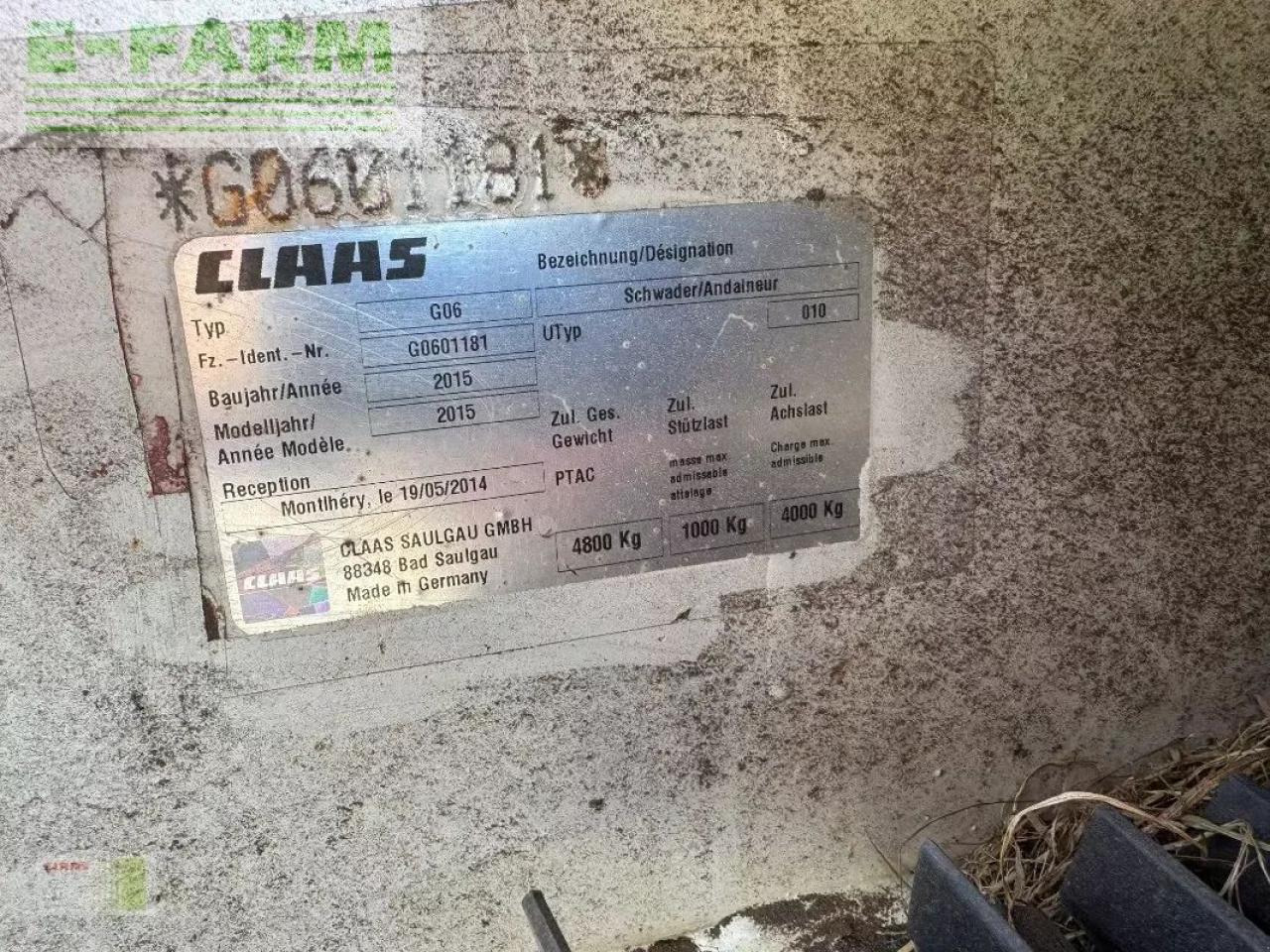 CLAAS liner 3600 - Сіноворушилка: фото 2 CLAAS liner 3600 - Сіноворушилка: фото 2