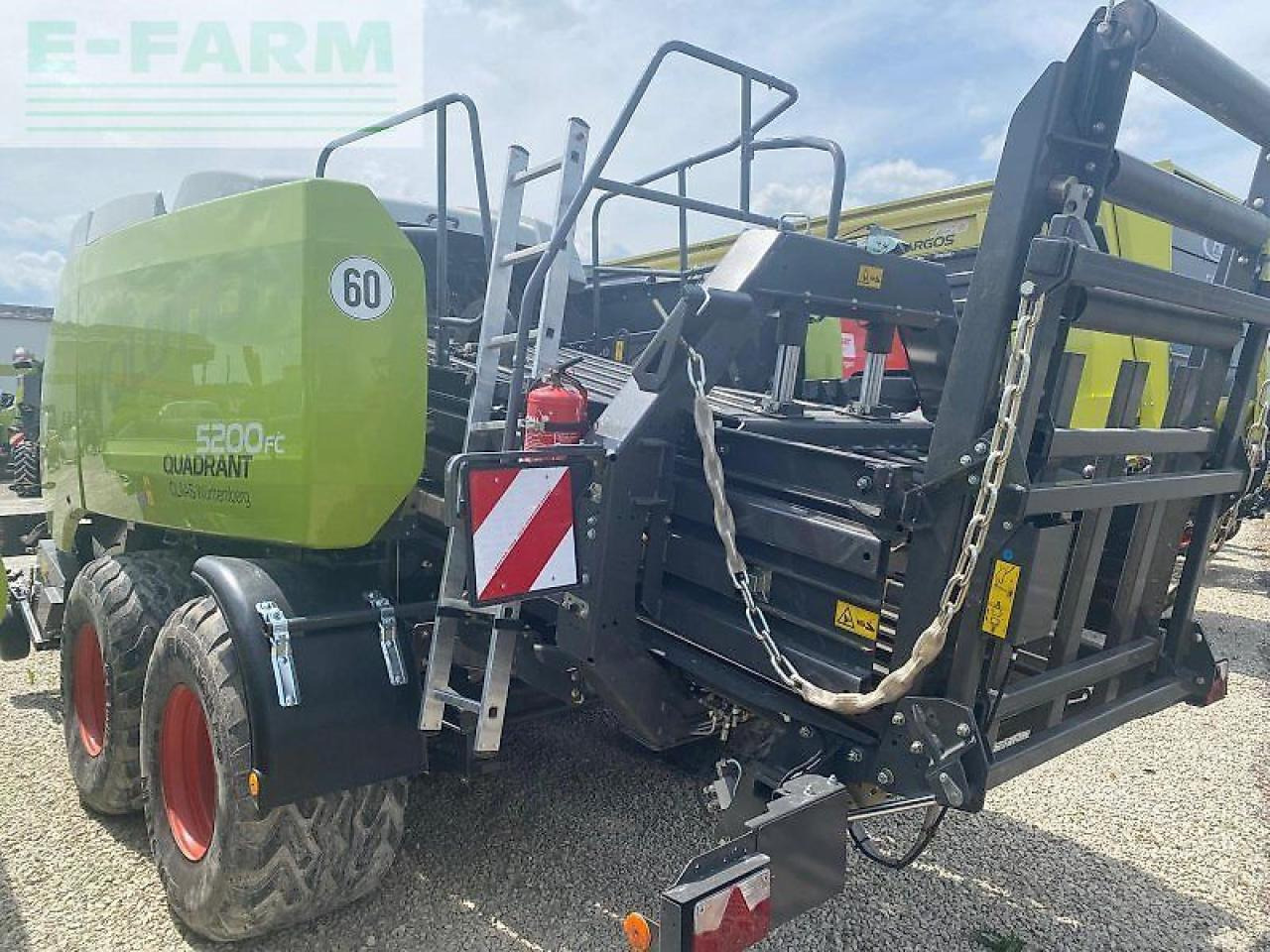 Прес-підбирач тюковий CLAAS quadrant 5200 fc: фото 18