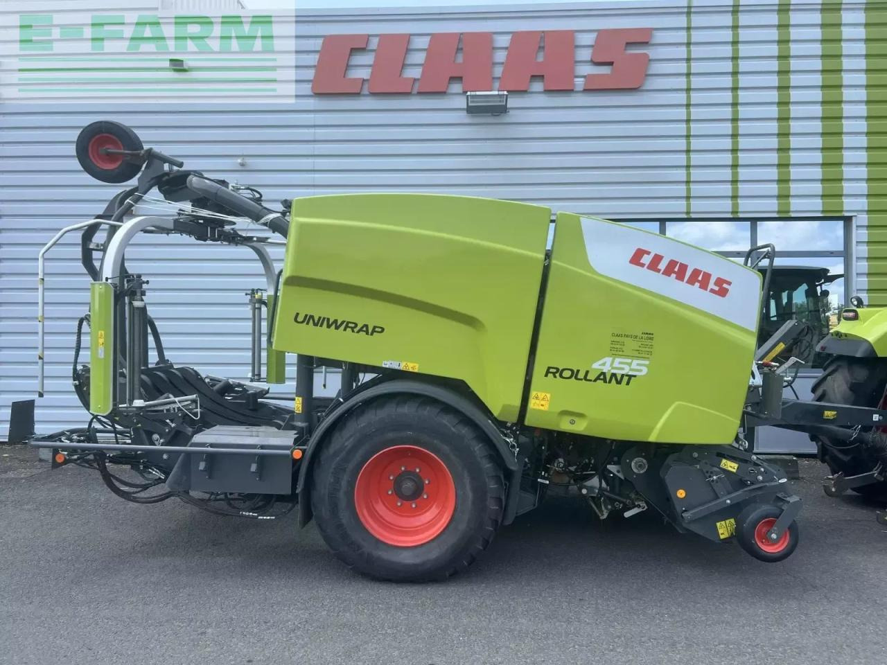 CLAAS rollant 455 rc uniwrap - Прес-підбирач тюковий: фото 2 CLAAS rollant 455 rc uniwrap - Прес-підбирач тюковий: фото 2