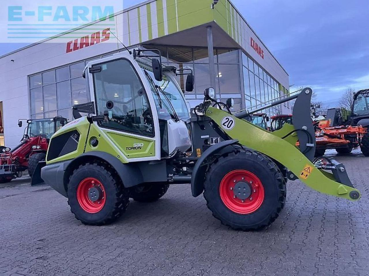 CLAAS torion 530 claas radlader - Міні-екскаватор: фото 1 CLAAS torion 530 claas radlader - Міні-екскаватор: фото 1