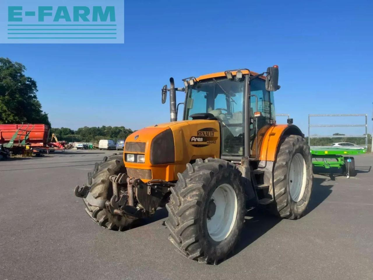 CLAAS tracteur agricole ares 656 rz claas RZ - Трактор: фото 1 CLAAS tracteur agricole ares 656 rz claas RZ - Трактор: фото 1