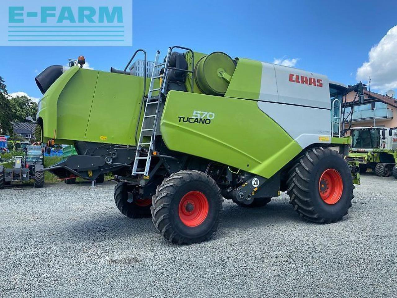 Зернозбиральний комбайн CLAAS tucano 570: фото 11 Зернозбиральний комбайн CLAAS tucano 570: фото 11