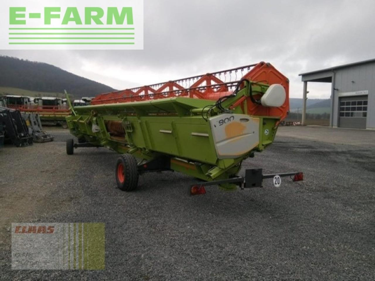 CLAAS v 900 + tw - Трактор: фото 3 CLAAS v 900 + tw - Трактор: фото 3