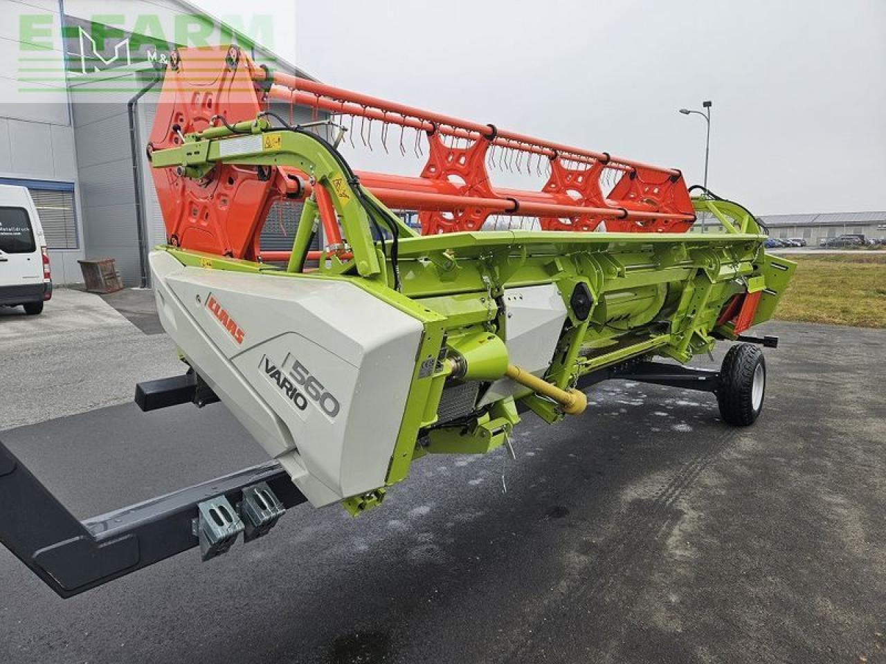 CLAAS vario 560 + rapstrenner + transportwagen - Жниварка зернова: фото 1 CLAAS vario 560 + rapstrenner + transportwagen - Жниварка зернова: фото 1