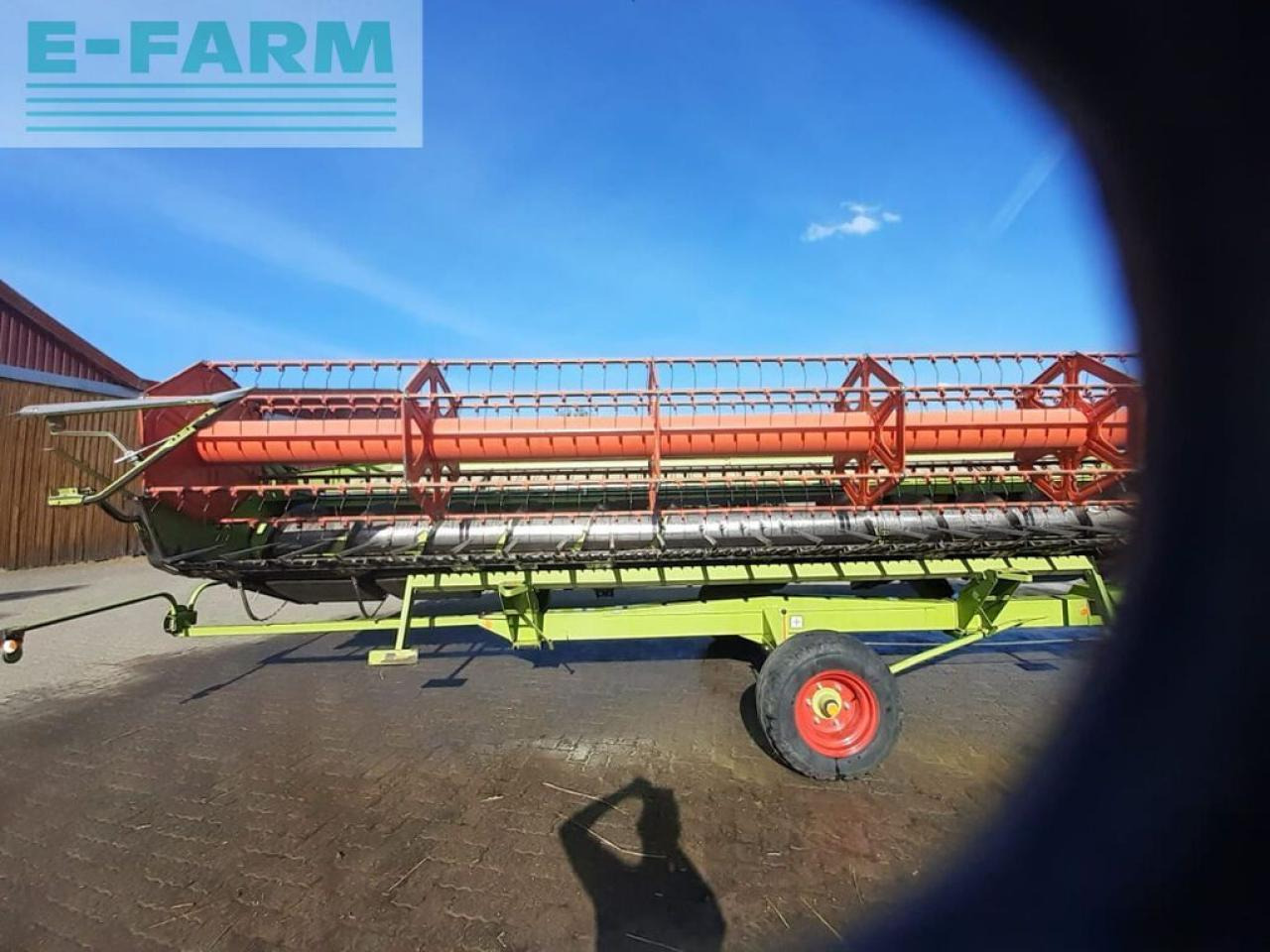 CLAAS vario-schneidwerk v 750 + transportwagen - Обладнання для кормозбирального комбайну: фото 1 CLAAS vario-schneidwerk v 750 + transportwagen - Обладнання для кормозбирального комбайну: фото 1