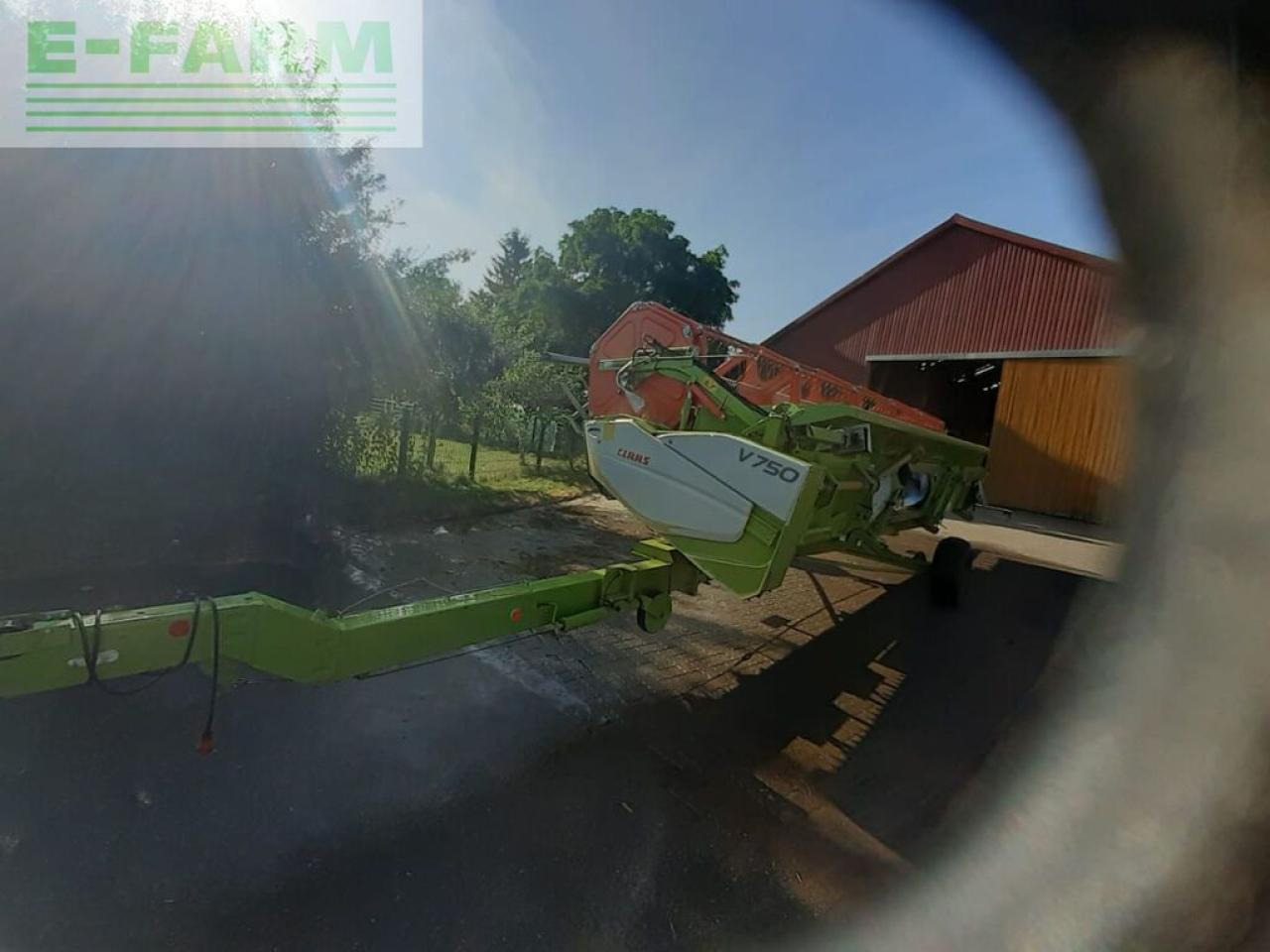 CLAAS vario-schneidwerk v 750 + transportwagen - Обладнання для кормозбирального комбайну: фото 4 CLAAS vario-schneidwerk v 750 + transportwagen - Обладнання для кормозбирального комбайну: фото 4