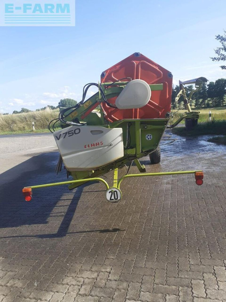 CLAAS vario-schneidwerk v 750 + transportwagen - Обладнання для кормозбирального комбайну: фото 2 CLAAS vario-schneidwerk v 750 + transportwagen - Обладнання для кормозбирального комбайну: фото 2
