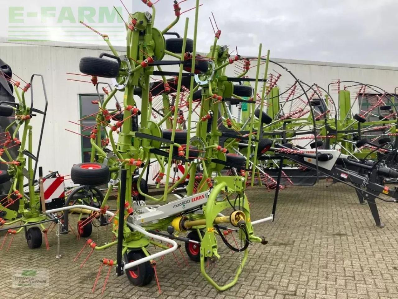 CLAAS volto 1100 - Сіноворушилка: фото 1 CLAAS volto 1100 - Сіноворушилка: фото 1