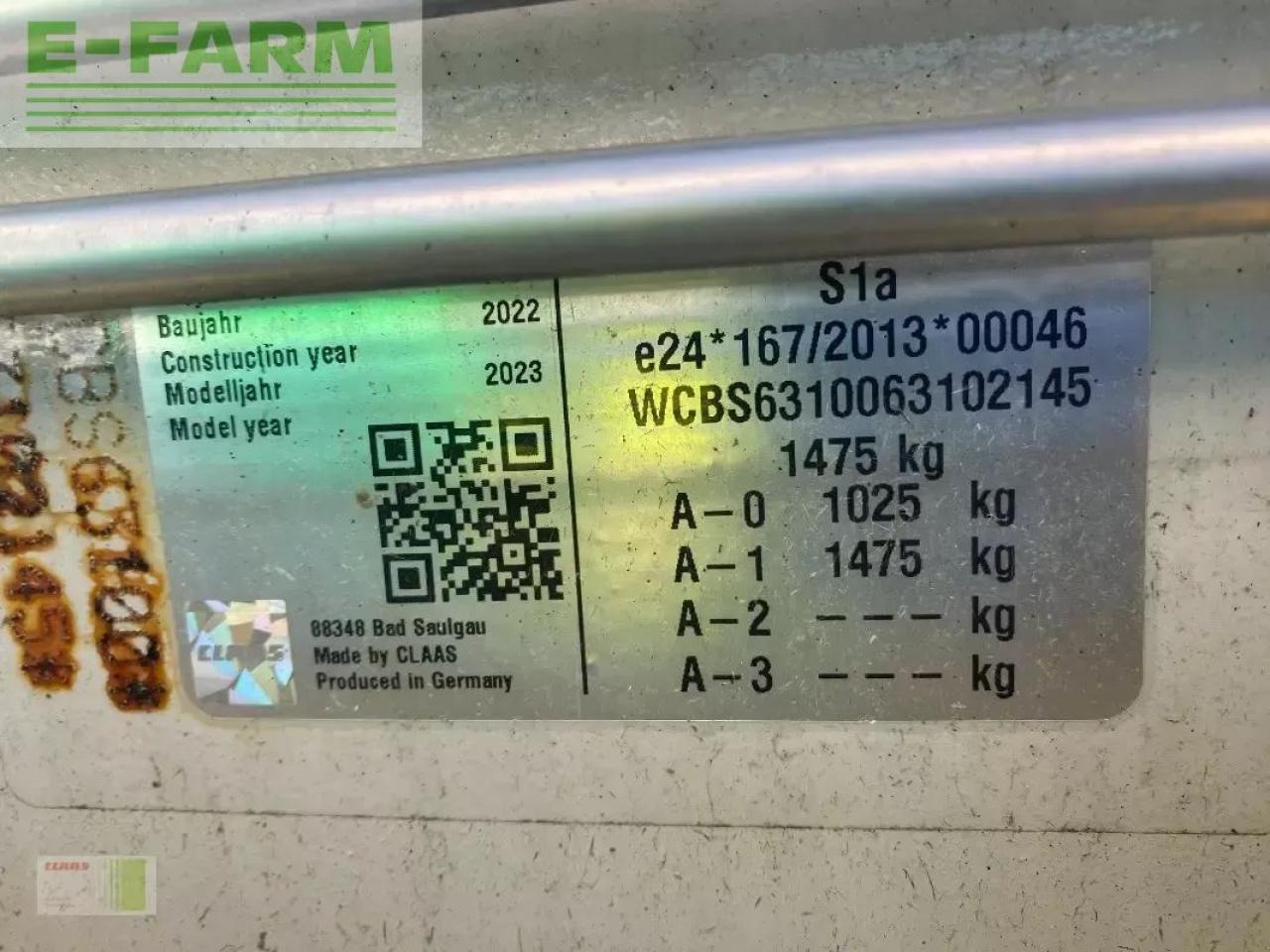 CLAAS volto 1300 t - Сіноворушилка: фото 2 CLAAS volto 1300 t - Сіноворушилка: фото 2