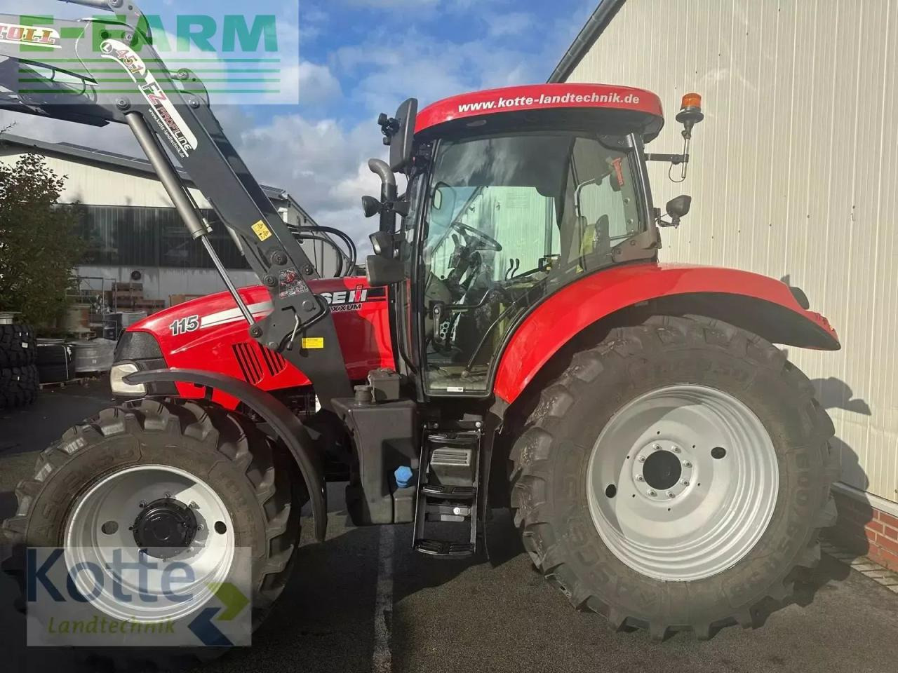 Case-IH maxxum 115 x-line X-LINE - Трактор: фото 3 Case-IH maxxum 115 x-line X-LINE - Трактор: фото 3