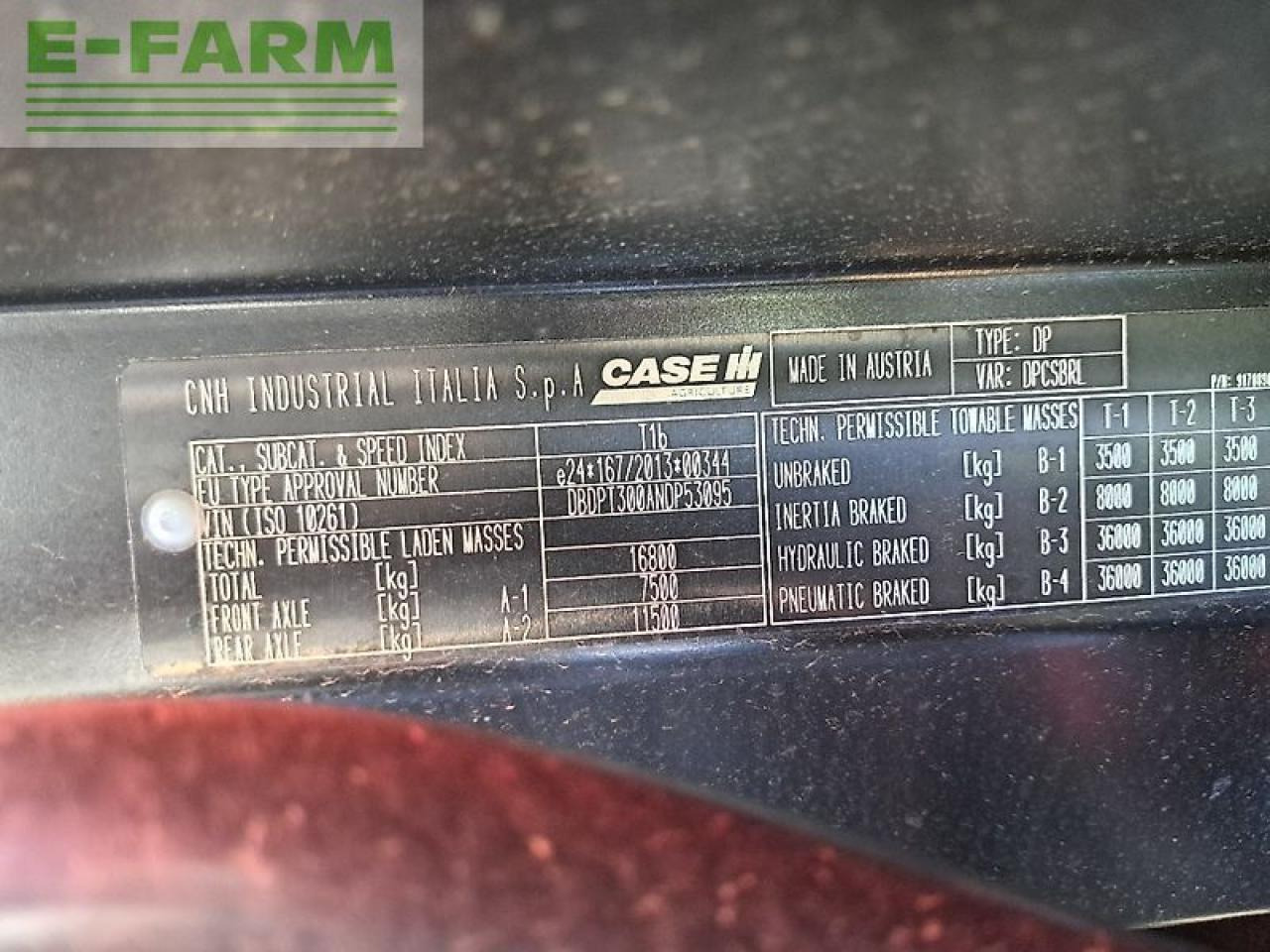 Трактор Case-IH optum 300 cvx CVX: фото 7