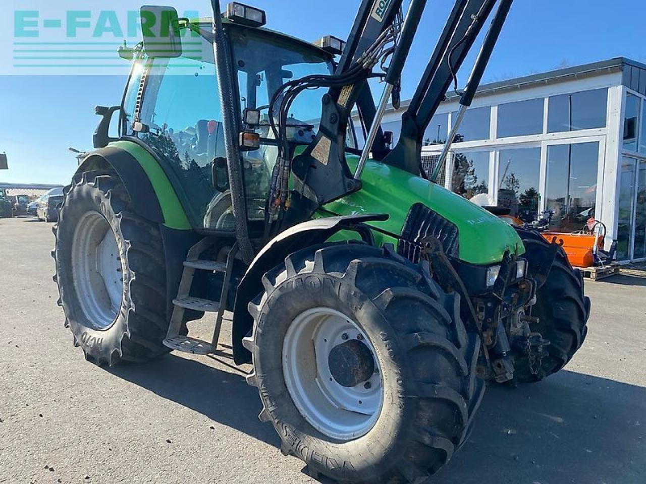 Deutz-Fahr agrotron 106 mit frontlader - Трактор: фото 1 Deutz-Fahr agrotron 106 mit frontlader - Трактор: фото 1