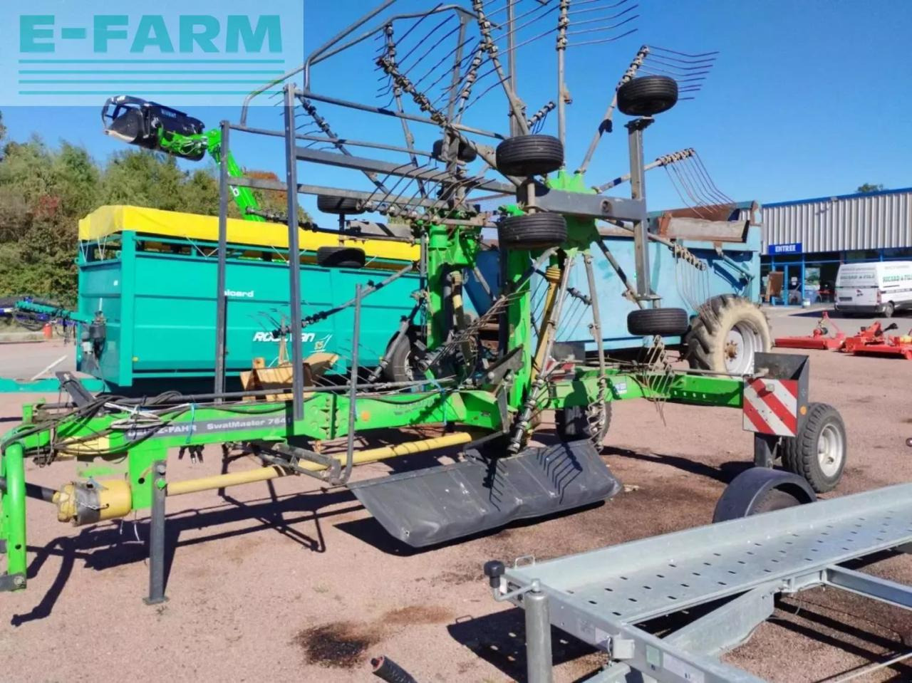 Deutz-Fahr andaineur swatmaster 7641 deutz-fahr - Сіноворушилка: фото 3 Deutz-Fahr andaineur swatmaster 7641 deutz-fahr - Сіноворушилка: фото 3