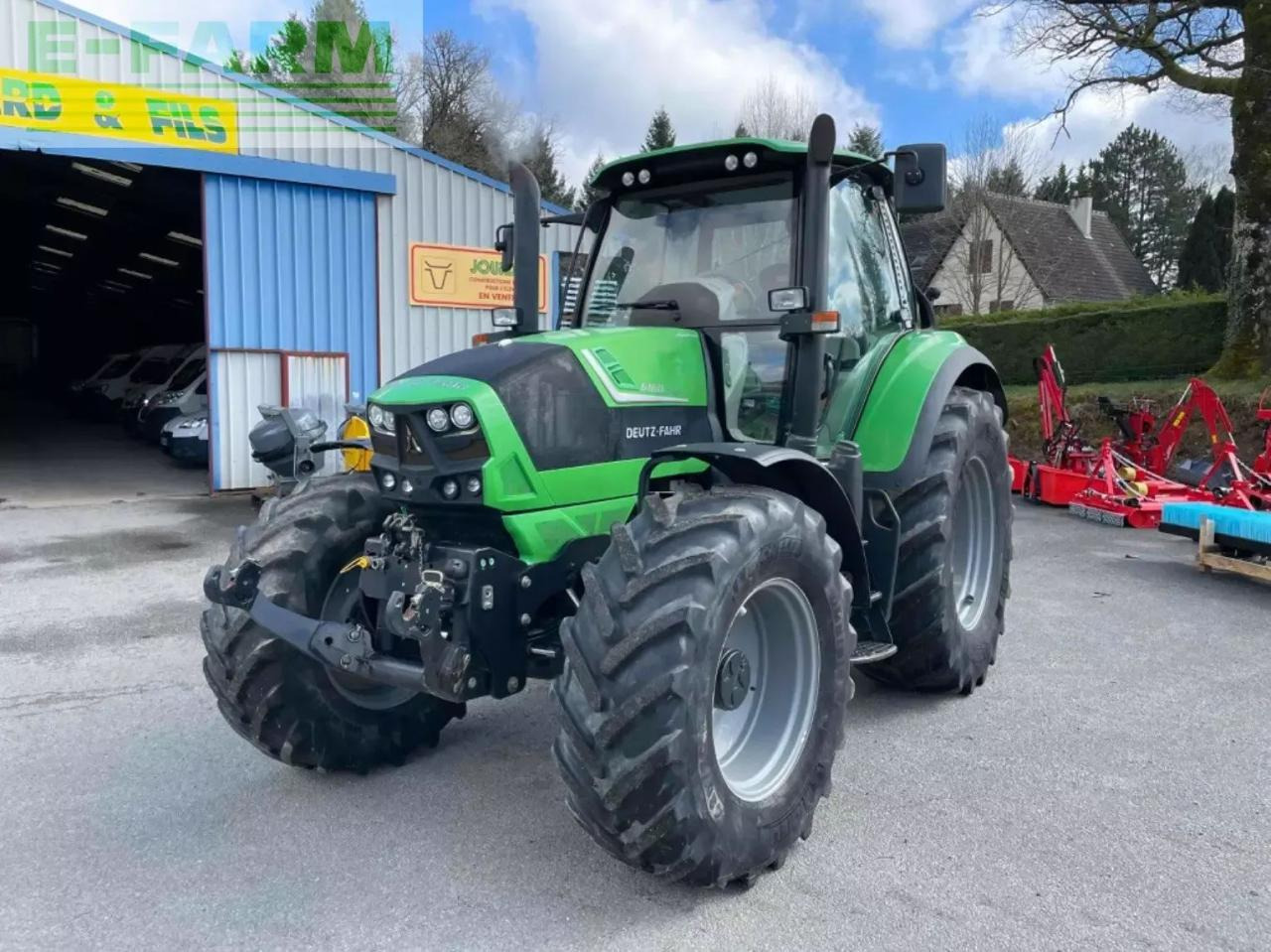 Deutz-Fahr tracteur agricole agrotron6160csh deutz-fahr - Трактор: фото 1 Deutz-Fahr tracteur agricole agrotron6160csh deutz-fahr - Трактор: фото 1