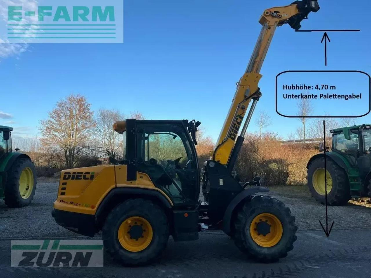 Dieci agri pivot t60 teleskopradlader - Міні-екскаватор: фото 3 Dieci agri pivot t60 teleskopradlader - Міні-екскаватор: фото 3