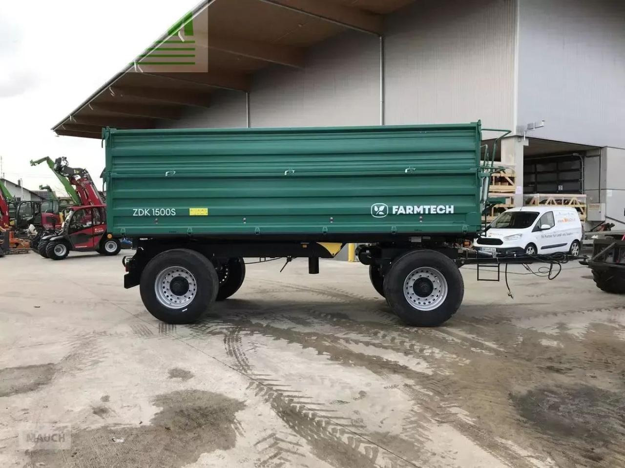 Farmtech zdk 1500 - Сільськогосподарський причіп самоскид: фото 2 Farmtech zdk 1500 - Сільськогосподарський причіп самоскид: фото 2