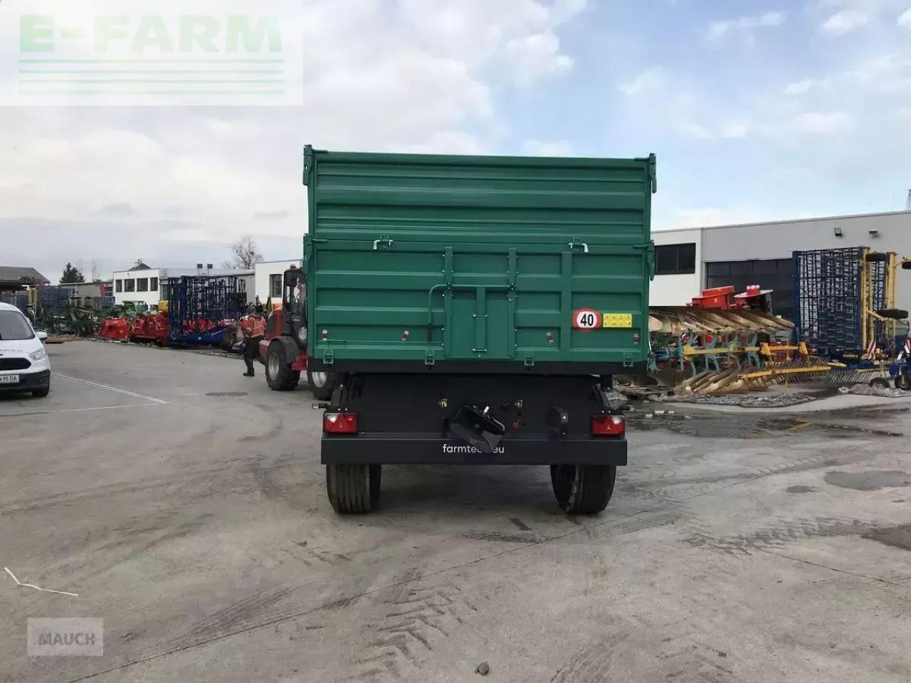 Farmtech zdk 1500 - Сільськогосподарський причіп самоскид: фото 4 Farmtech zdk 1500 - Сільськогосподарський причіп самоскид: фото 4