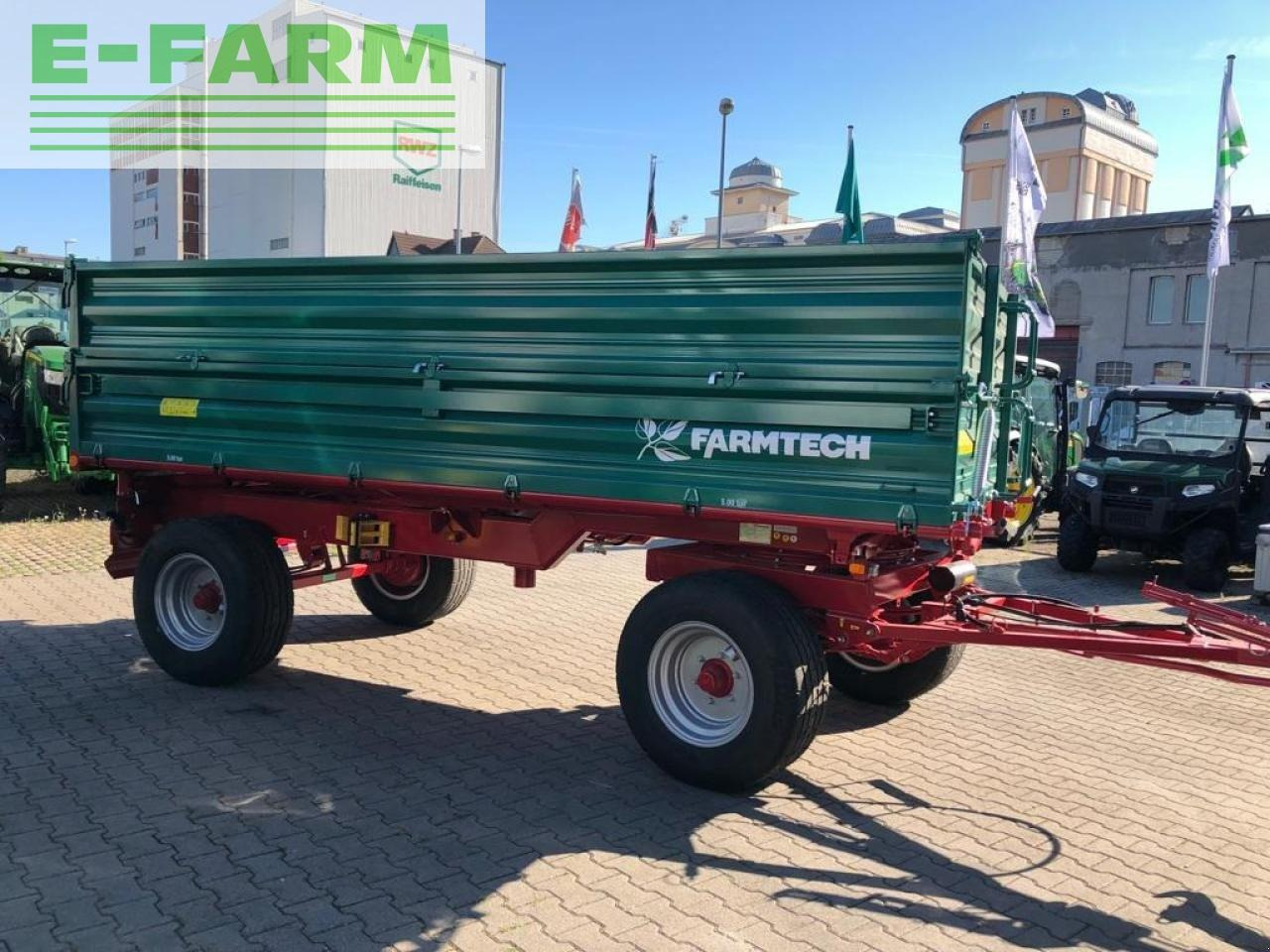 Farmtech zdk 800 - Сільськогосподарський причіп самоскид: фото 4 Farmtech zdk 800 - Сільськогосподарський причіп самоскид: фото 4