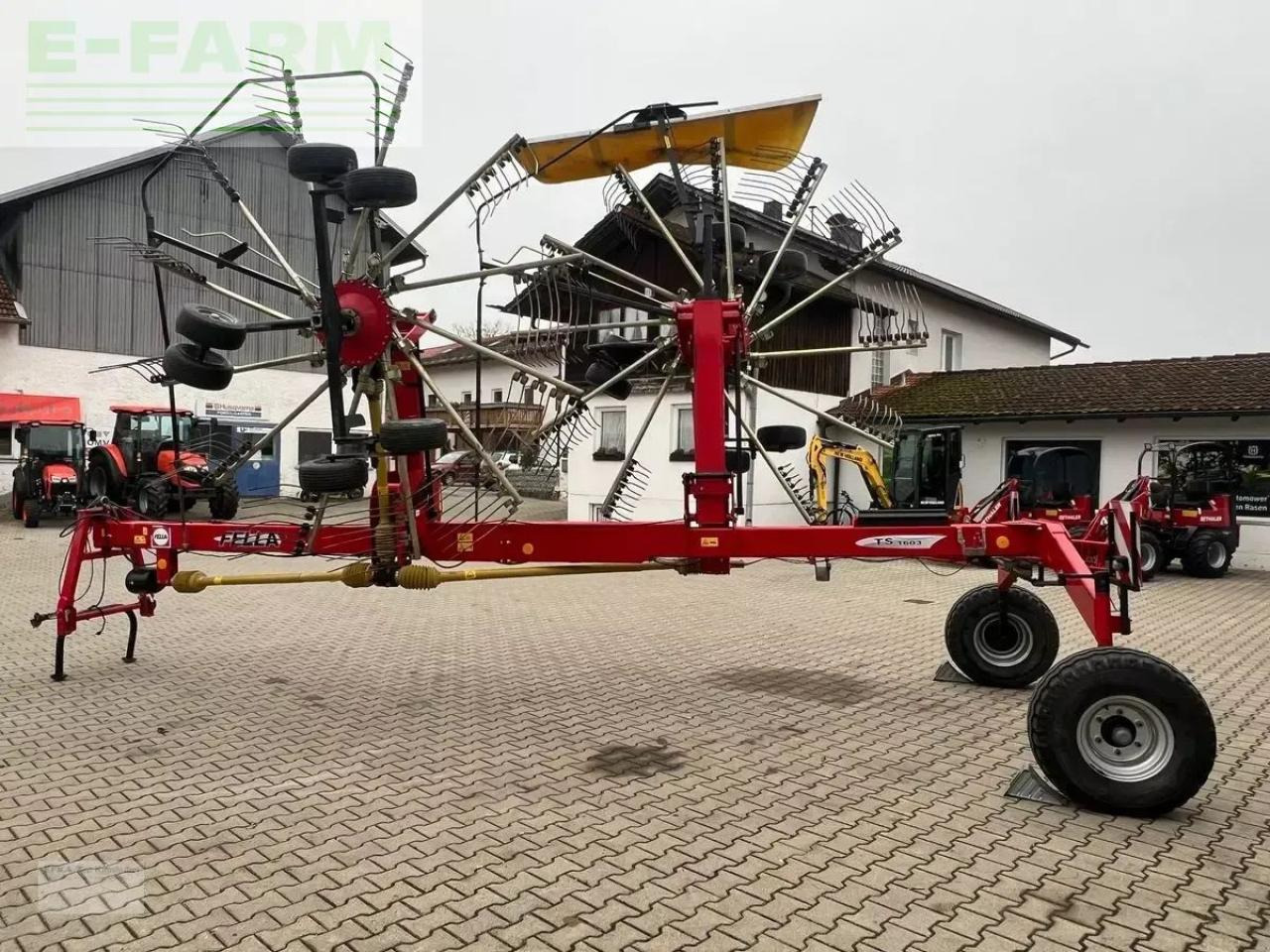 Fella ts 1603 - Сіноворушилка: фото 2 Fella ts 1603 - Сіноворушилка: фото 2