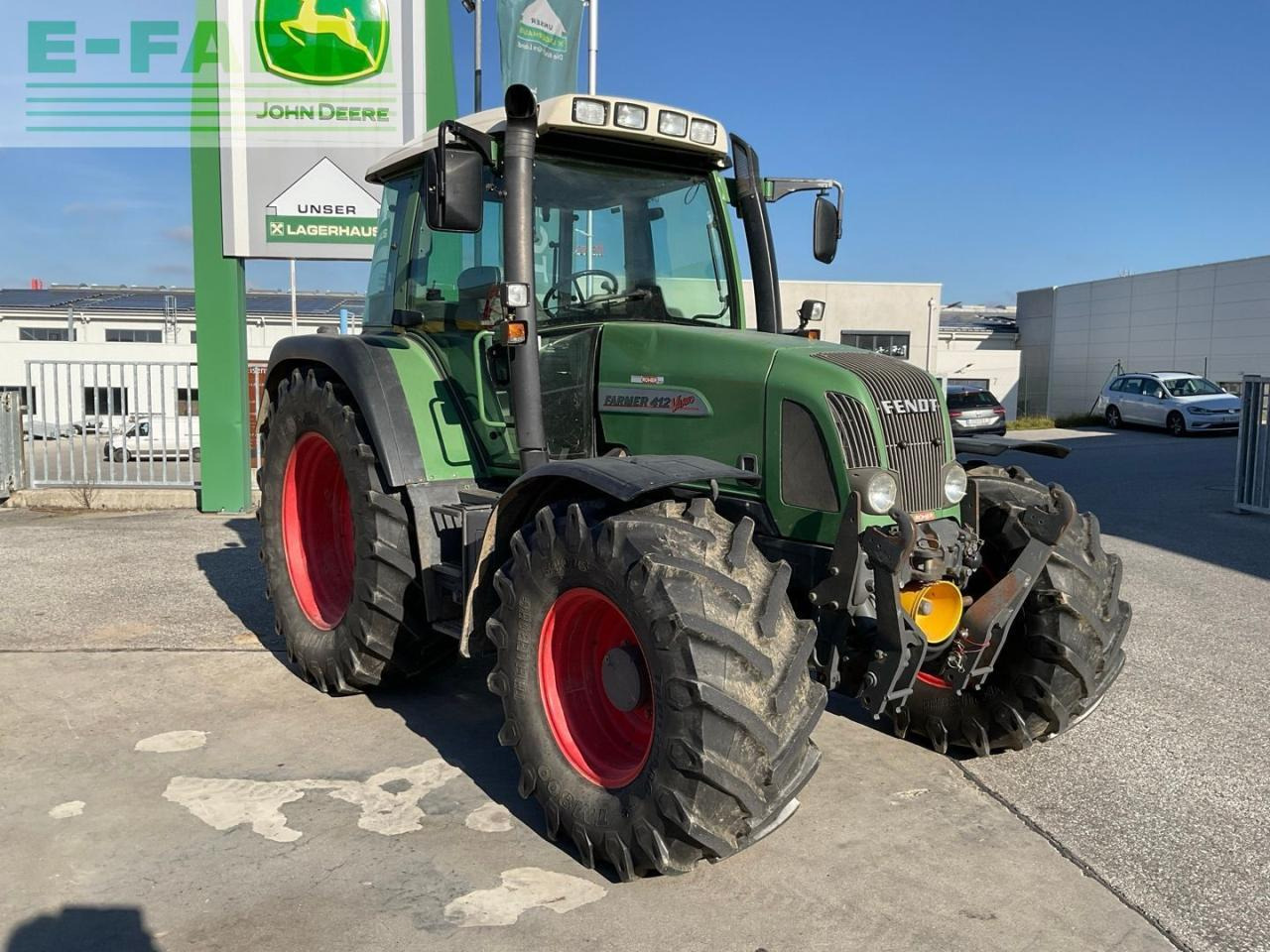 Fendt 412 Vario - Трактор: фото 4 Fendt 412 Vario - Трактор: фото 4
