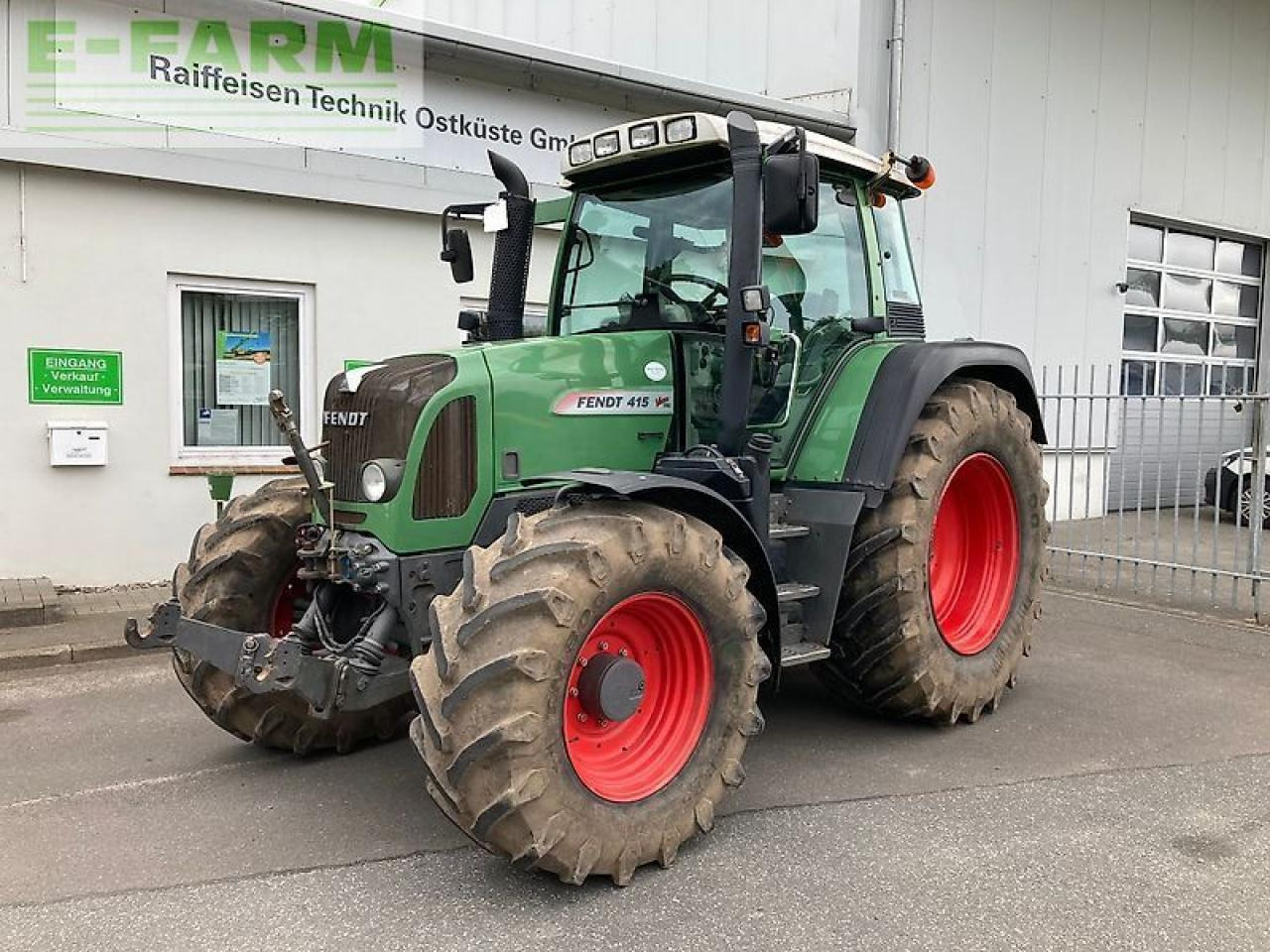 Fendt 415 vario - Трактор: фото 1 Fendt 415 vario - Трактор: фото 1