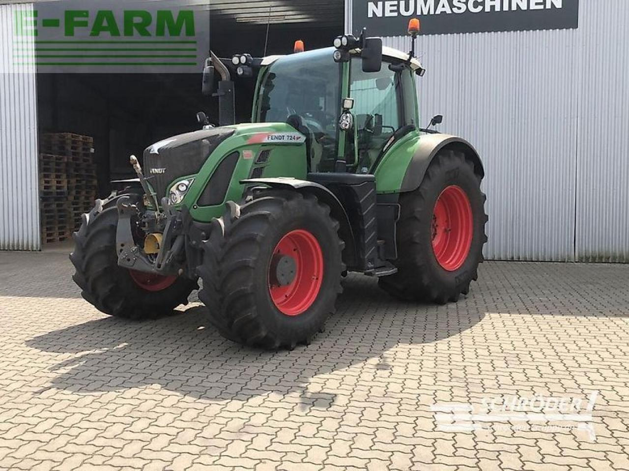 Fendt 724 vario s4 profi plus ProfiPlus - Трактор: фото 1 Fendt 724 vario s4 profi plus ProfiPlus - Трактор: фото 1