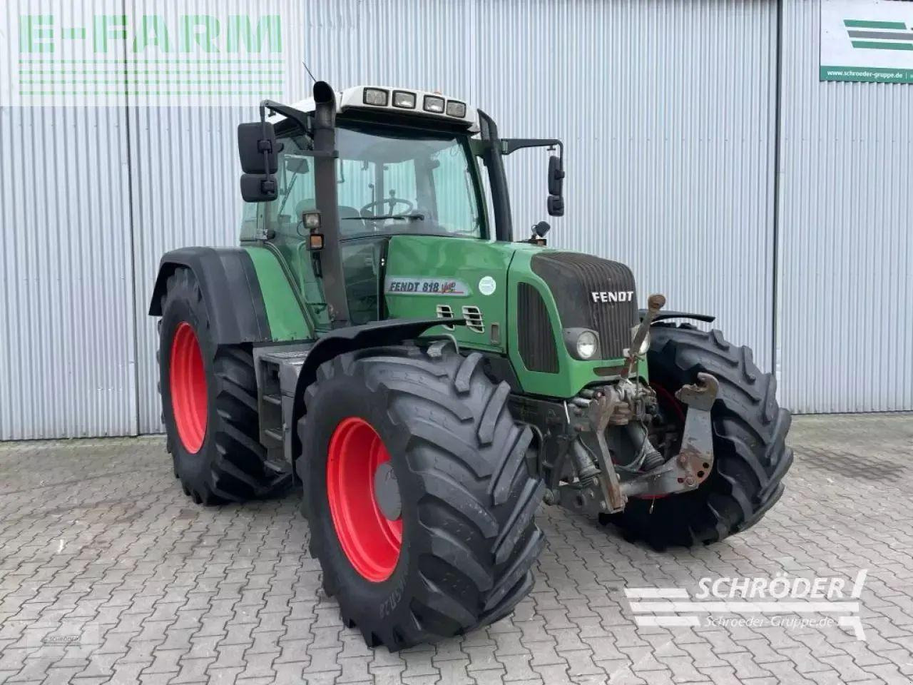 Fendt 818 vario tms - Трактор: фото 1 Fendt 818 vario tms - Трактор: фото 1