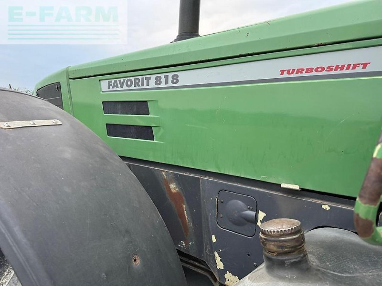 Трактор Fendt favorit 818 man motor: фото 7