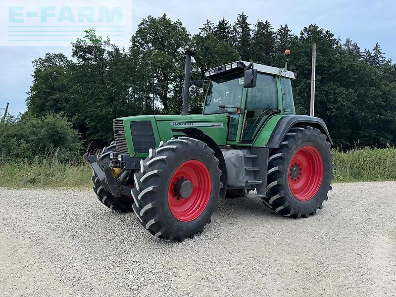 Трактор Fendt favorit 818 man motor: фото 10