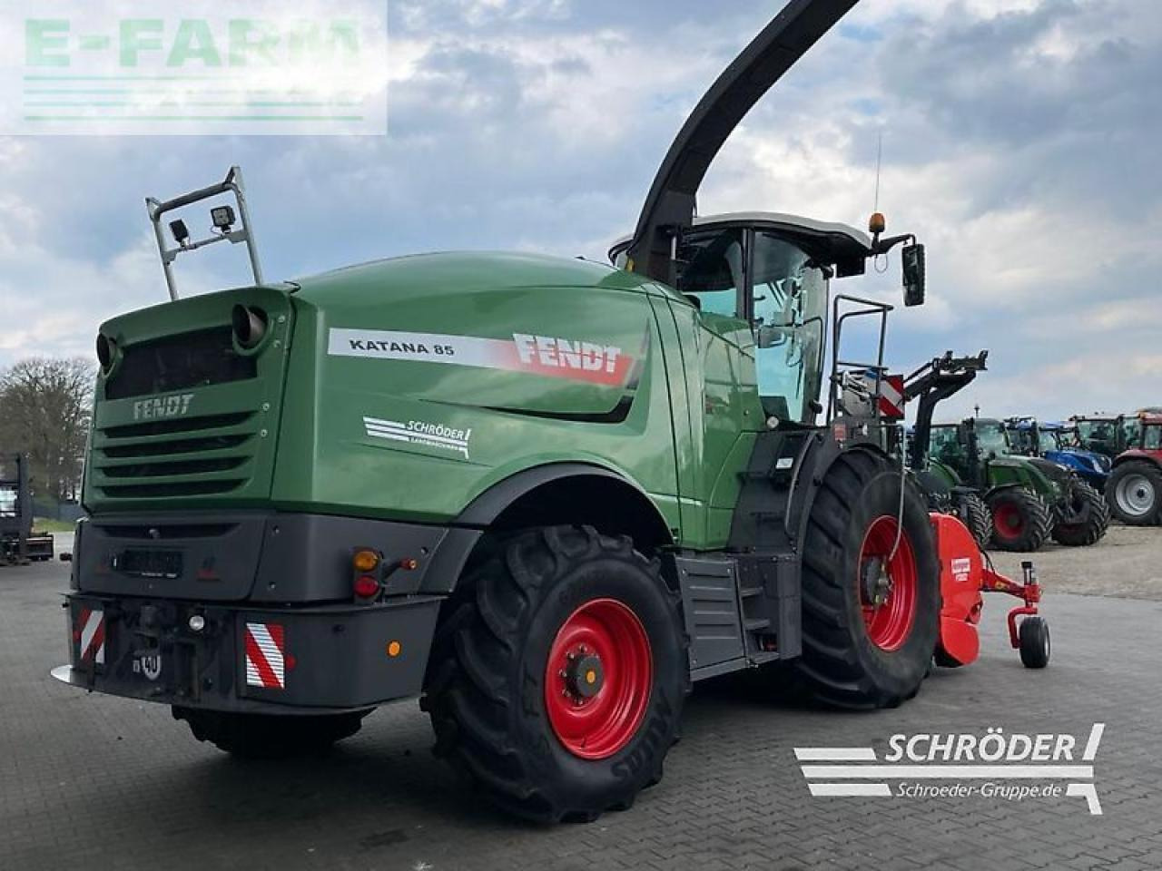 Fendt katana 85 + kemper 390plus + kemper 3002 - Кормозбиральний комбайн: фото 4 Fendt katana 85 + kemper 390plus + kemper 3002 - Кормозбиральний комбайн: фото 4