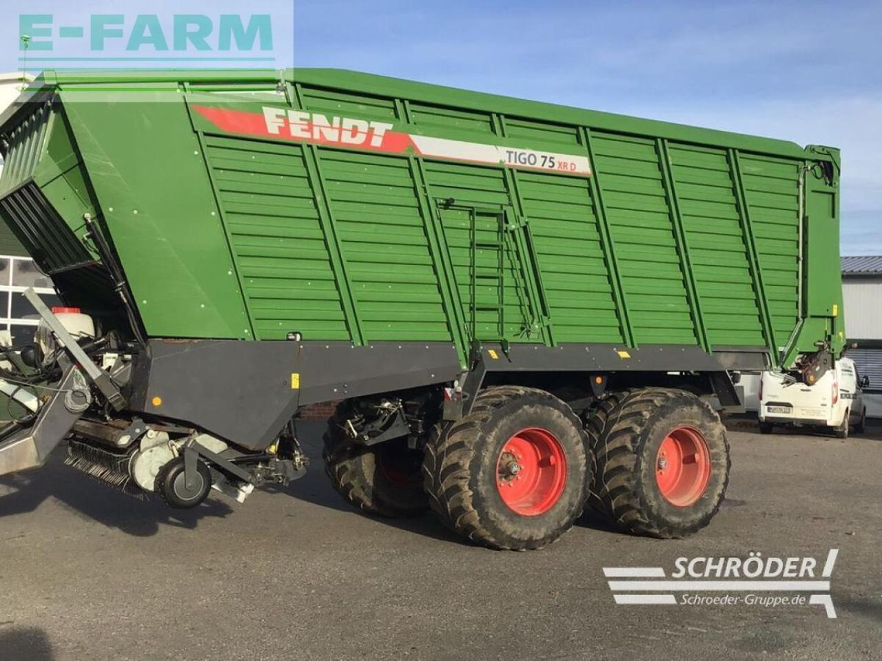 Fendt tigo 75 xr - Сільськогосподарський причіп самоскид: фото 2 Fendt tigo 75 xr - Сільськогосподарський причіп самоскид: фото 2