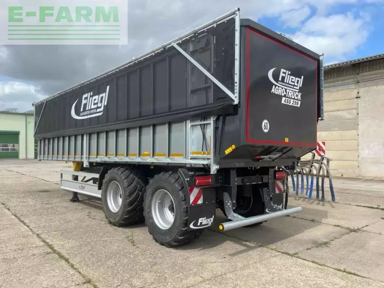 Fliegl abschiebe-sattelauflieger ass 298 agro-truck - Сільськогосподарський причіп самоскид: фото 1 Fliegl abschiebe-sattelauflieger ass 298 agro-truck - Сільськогосподарський причіп самоскид: фото 1