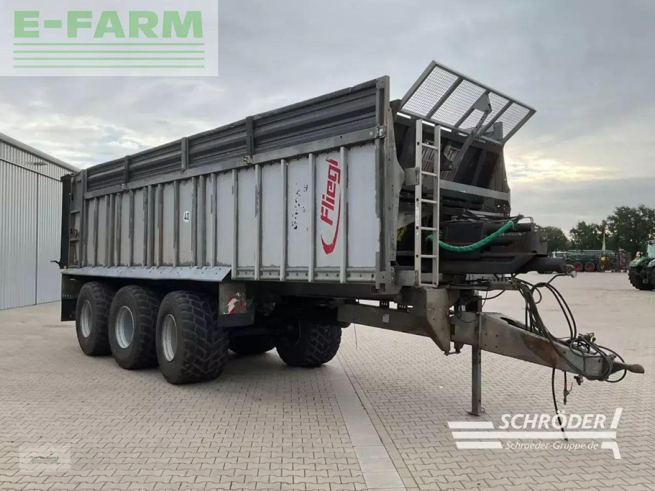 Fliegl asw 288 - Сільськогосподарський причіп самоскид: фото 2 Fliegl asw 288 - Сільськогосподарський причіп самоскид: фото 2