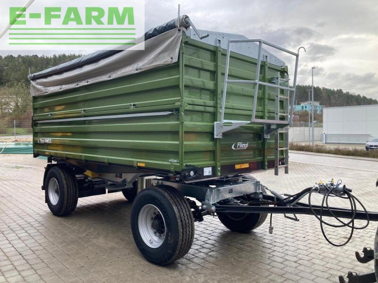 Fliegl dk 180 - Сільськогосподарський причіп самоскид: фото 2 Fliegl dk 180 - Сільськогосподарський причіп самоскид: фото 2