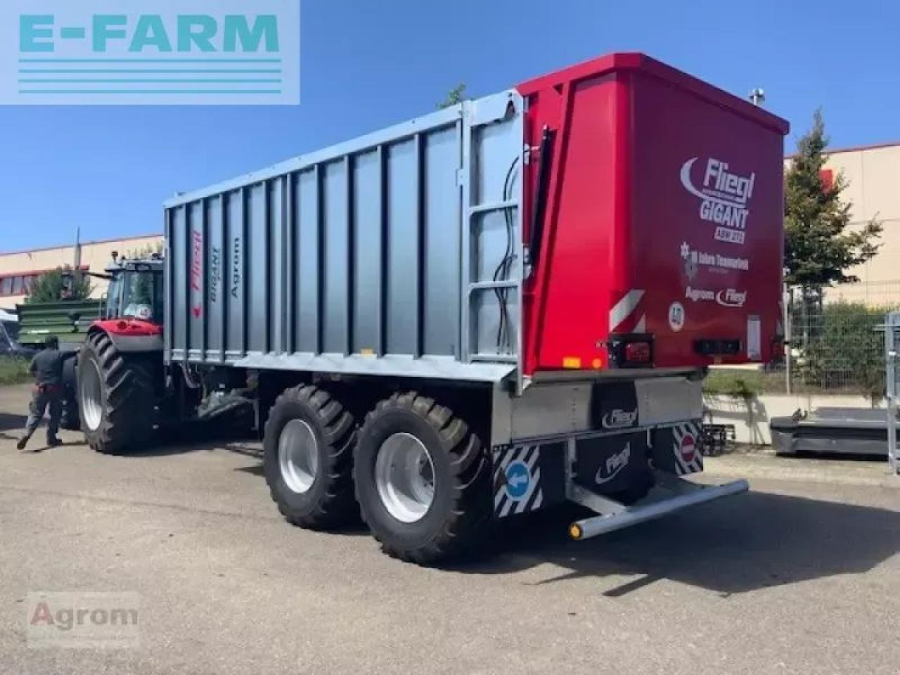 Fliegl gigant asw 271 c - Сільськогосподарський причіп самоскид: фото 2 Fliegl gigant asw 271 c - Сільськогосподарський причіп самоскид: фото 2