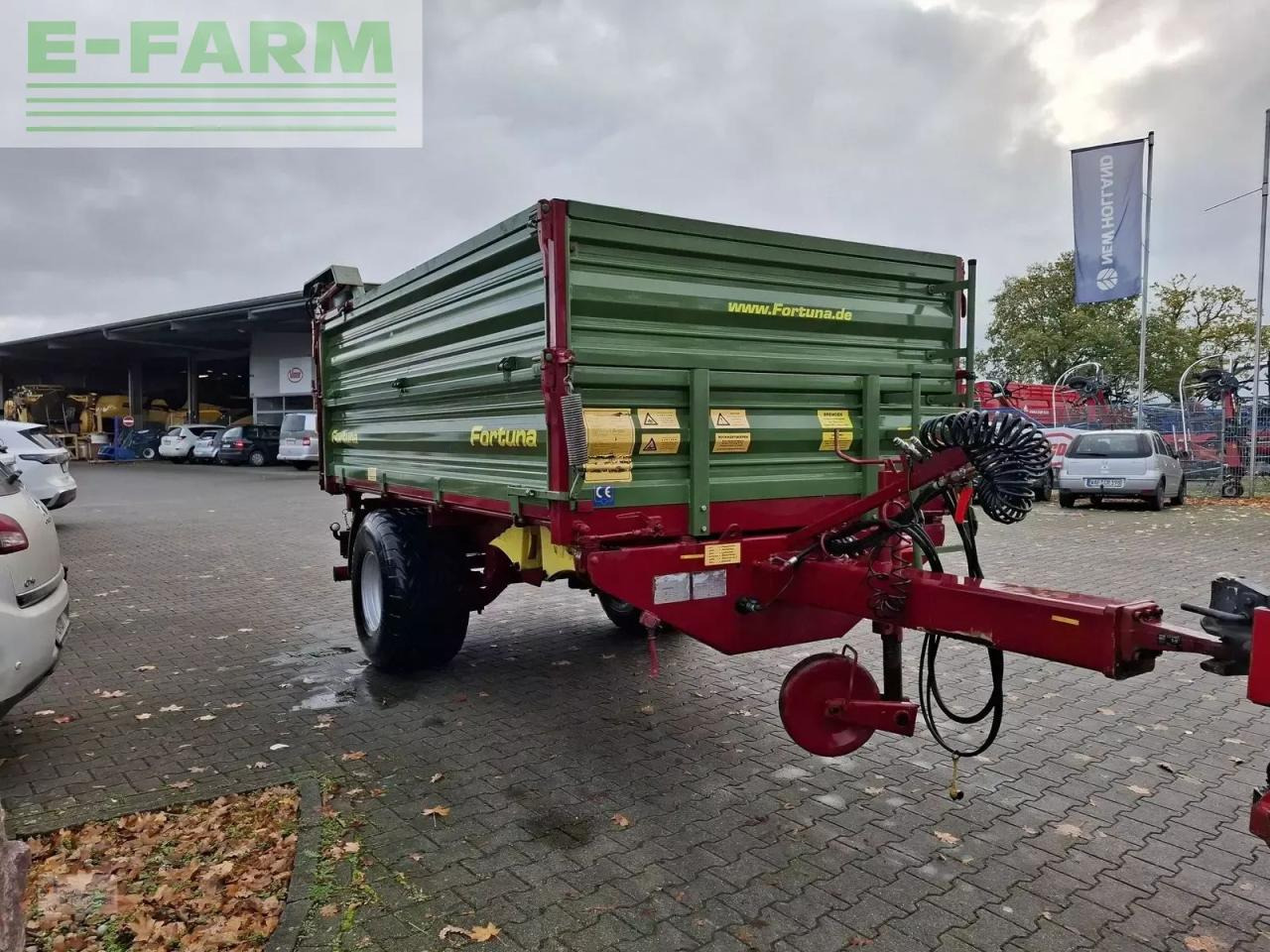 Fortuna fed 80 mit hydr. heckklappe - Сільськогосподарський причіп самоскид: фото 4 Fortuna fed 80 mit hydr. heckklappe - Сільськогосподарський причіп самоскид: фото 4