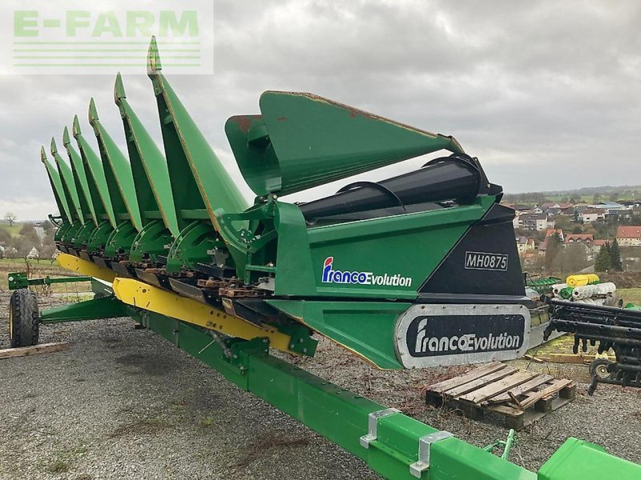 Franco Fabril mh875 maispflücker 8-reihig f. john deere - Обладнання для кормозбирального комбайну: фото 1 Franco Fabril mh875 maispflücker 8-reihig f. john deere - Обладнання для кормозбирального комбайну: фото 1