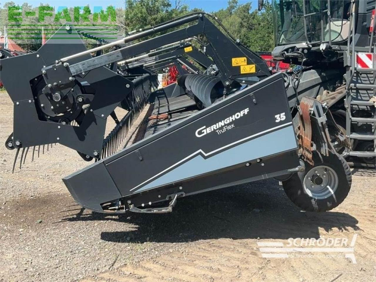 Geringhoff 10,65m bandschneidwerk truflex 35 +wagen - Обладнання для кормозбирального комбайну: фото 2 Geringhoff 10,65m bandschneidwerk truflex 35 +wagen - Обладнання для кормозбирального комбайну: фото 2