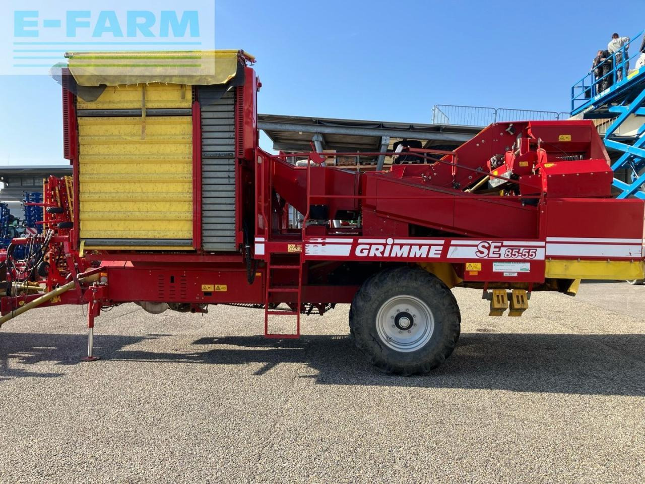 Grimme SE 85-55 - Картоплезбиральний комбайн: фото 2 Grimme SE 85-55 - Картоплезбиральний комбайн: фото 2