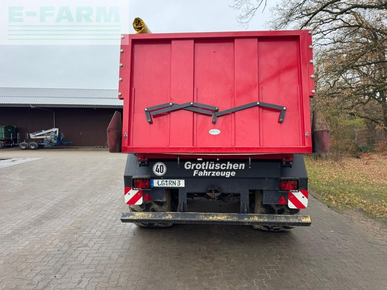 Güde Grotlüschen - Сільськогосподарський причіп самоскид: фото 5 Güde Grotlüschen - Сільськогосподарський причіп самоскид: фото 5